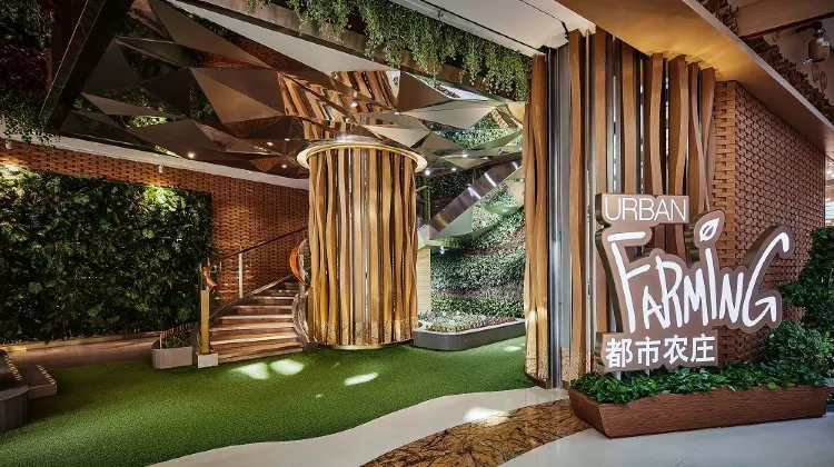 廣州K11購物藝術中心的一角