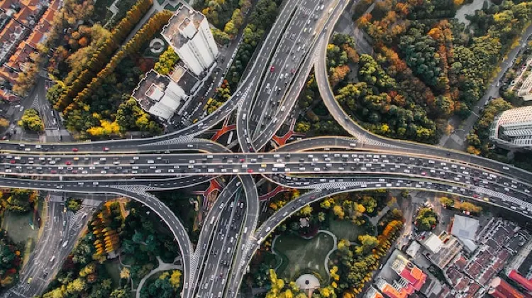 中國四通八達的交通路網 圖片來源:unsplash