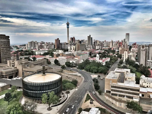 Cityscape of Johannesburg. Source: Photo by Clodagh Da Paixao on Unsplash