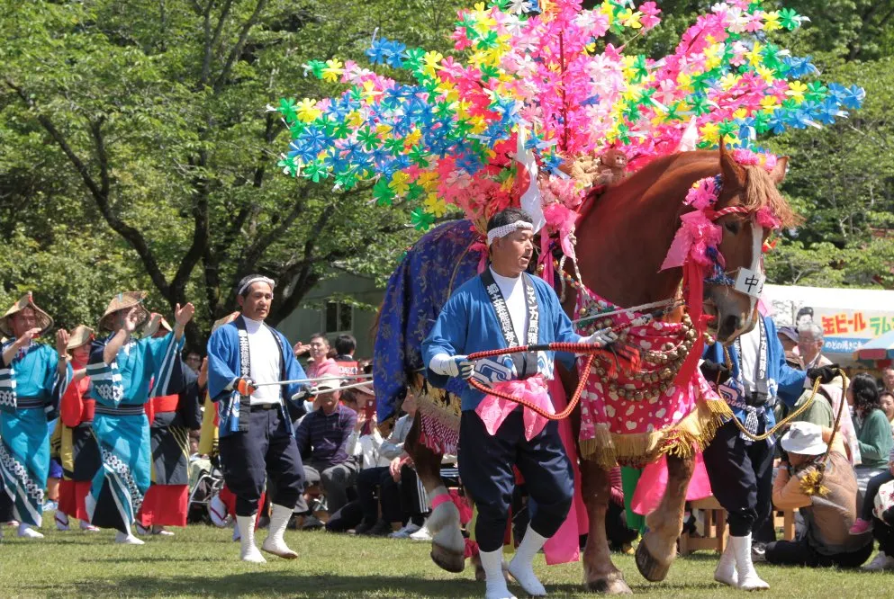 宮崎県 三股町　早馬まつり