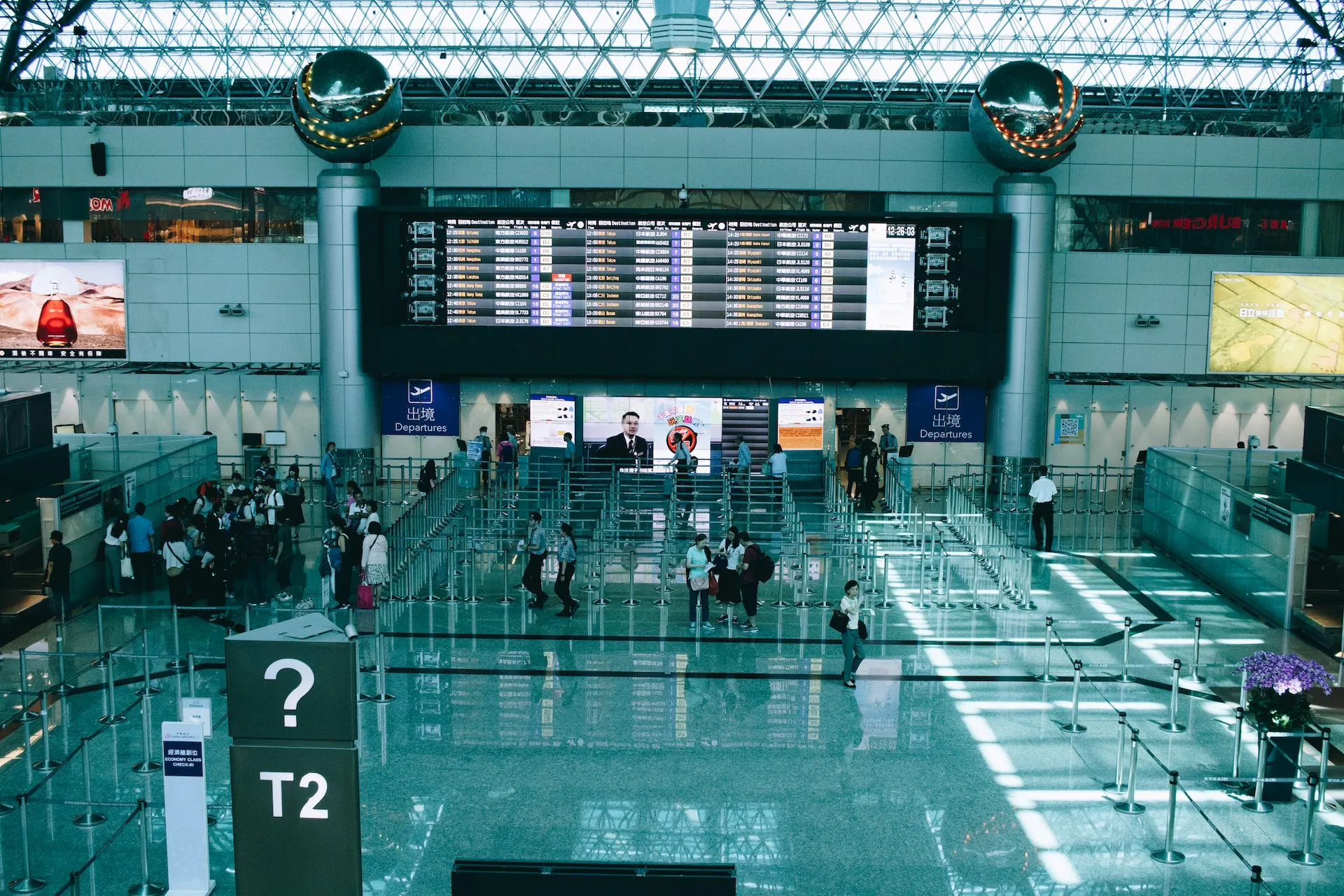 Taiwan Taoyuan International Airport. Source: Photo by Moralis Tsai on Unsplash