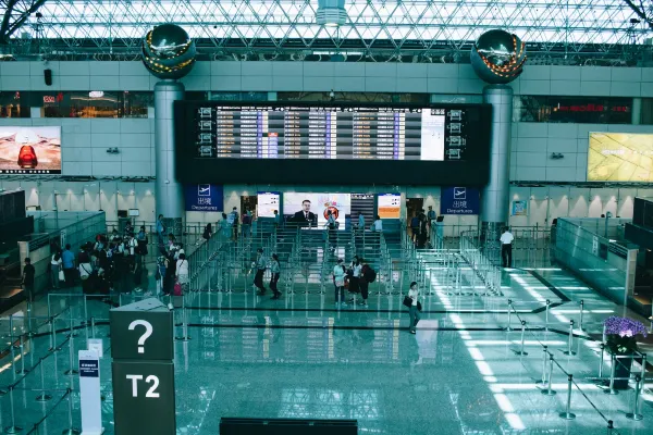Taoyuan International Airport, Source: Photo by Moralis Tsai on Unsplash