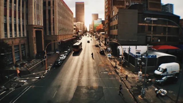 Street in Johannesburg. Source: Photo by Keenan Constance on Unsplash