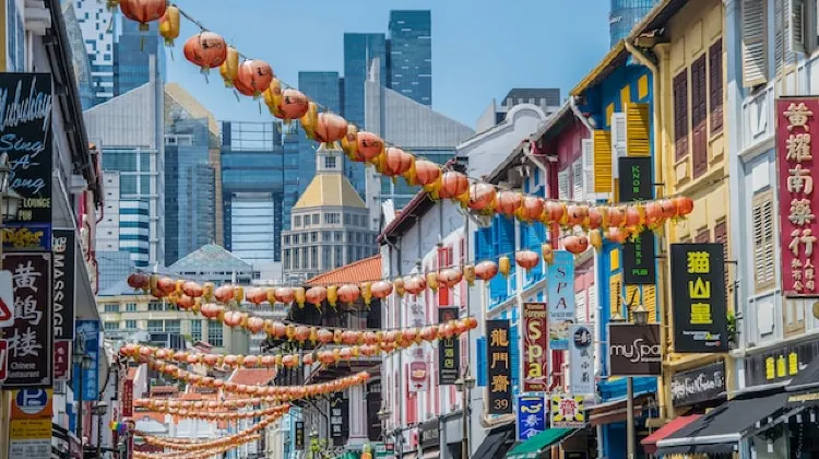 新加坡購物街  圖片來源：unsplash