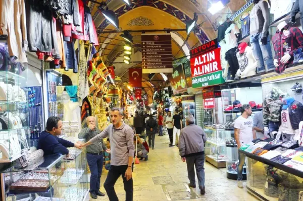 Istanbul's Grand Bazaar.