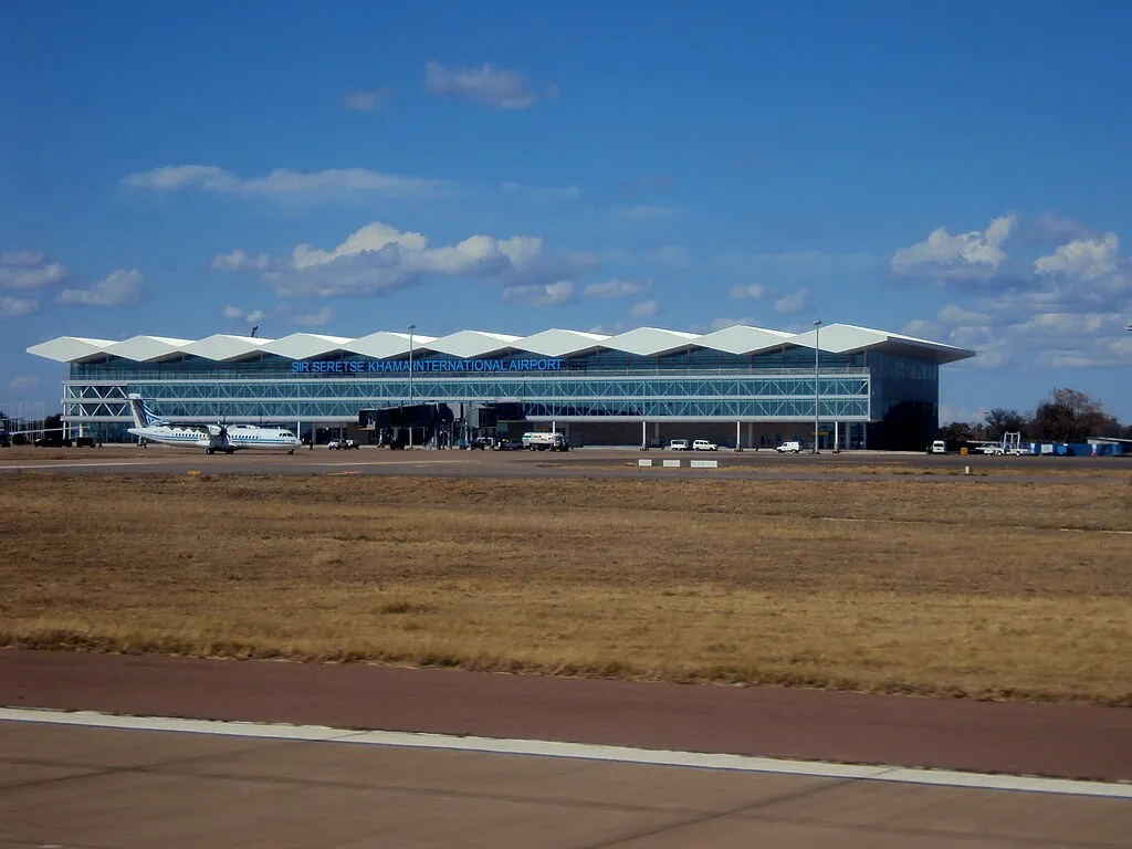 Sir Seretse Khama International Airport. Source: Photo by Shosholoza / Wikipedia.