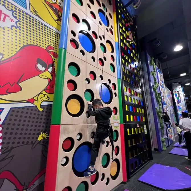 Verm CITY「攀石牆」各具特色