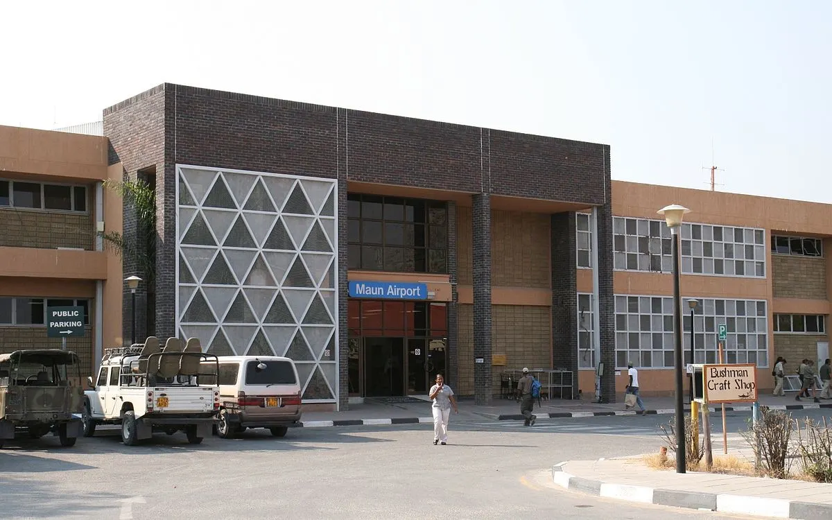 Maun International Airport. Source: Photo by Mirko Raner / Wikipedia.