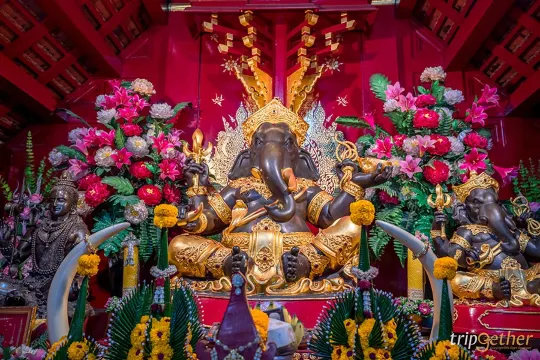 วัดป่าแดด - เชียงใหม่ : พระพิฆเนศ (Source: tripgether)