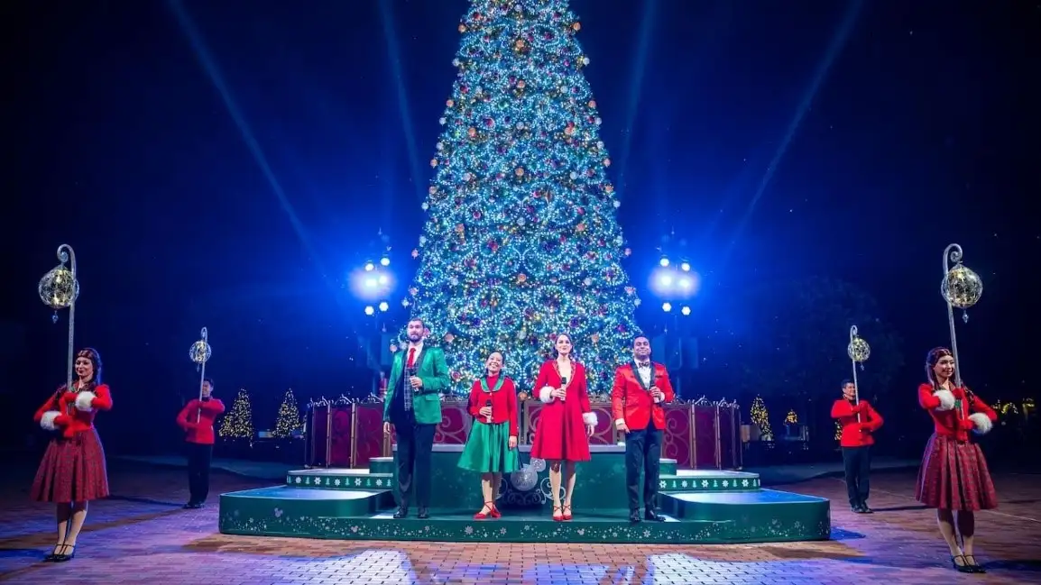 夢想成真聖誕樹亮燈儀式。