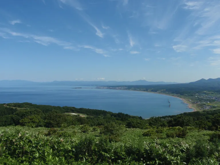 北海道　乙部町　檜山道立自然公園