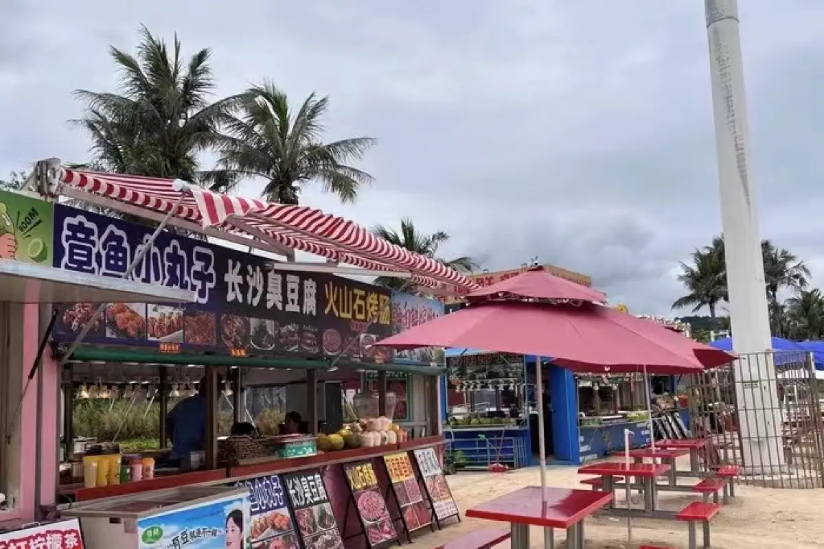 中國廣東惠州霞涌的惠州大亞灣霞湧黃金海岸