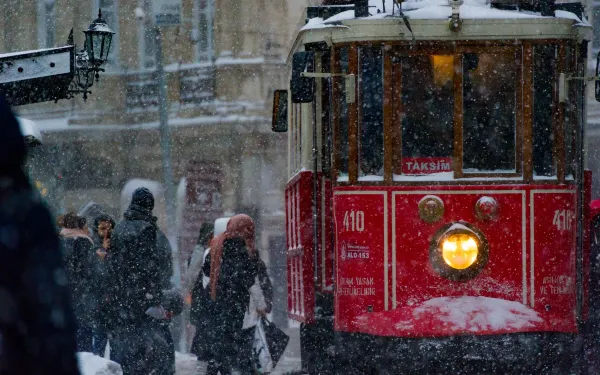 Tram in Istanbul, Source: Photo by Randy Tarampi on Unsplash