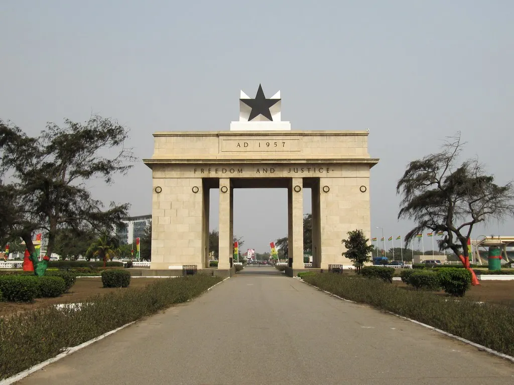 Independence Arch and Black Star Square, Accra. Source: Photo by Bencito the Traveller / Flickr.