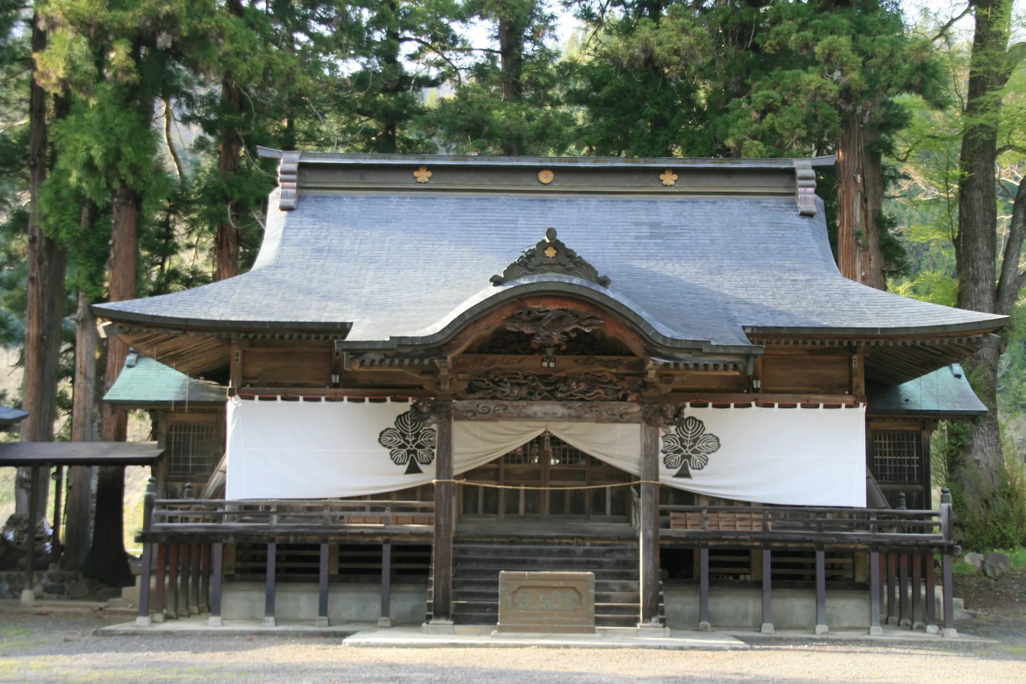 小川村　小川神社本殿