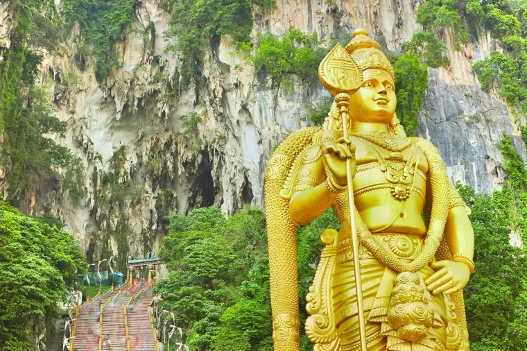 Batu Caves, Kuala Lumpur.