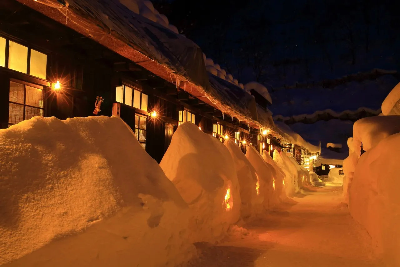 센보쿠 츠루노유 온천 (출처: travel to tohoku)