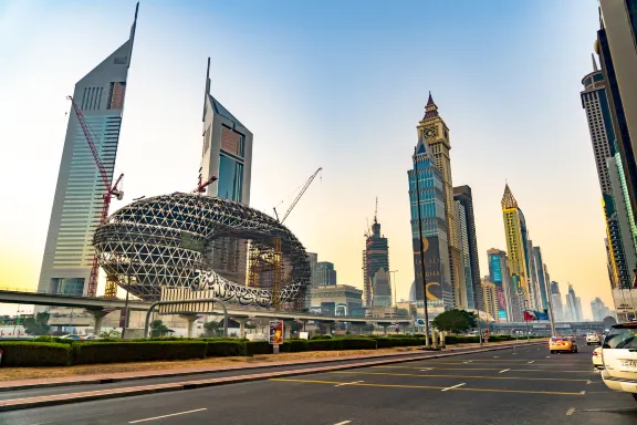 Street in Dubai. Source: Photo by Darcey Beau on Unsplash