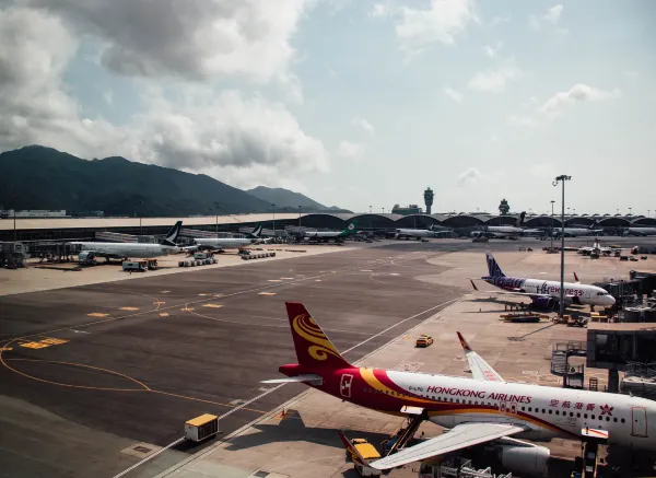 Hong Kong International Airport, Source: Unsplash