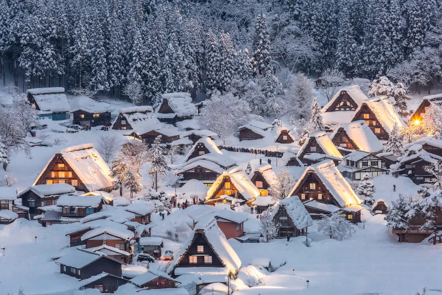 白川鄉白川村是十分熱門的景點 