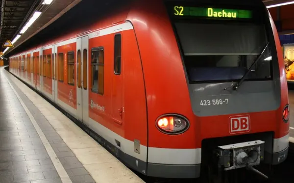 S-Bahn Train, Frankfurt. Source: Photo by HappyRail/happyrail.com