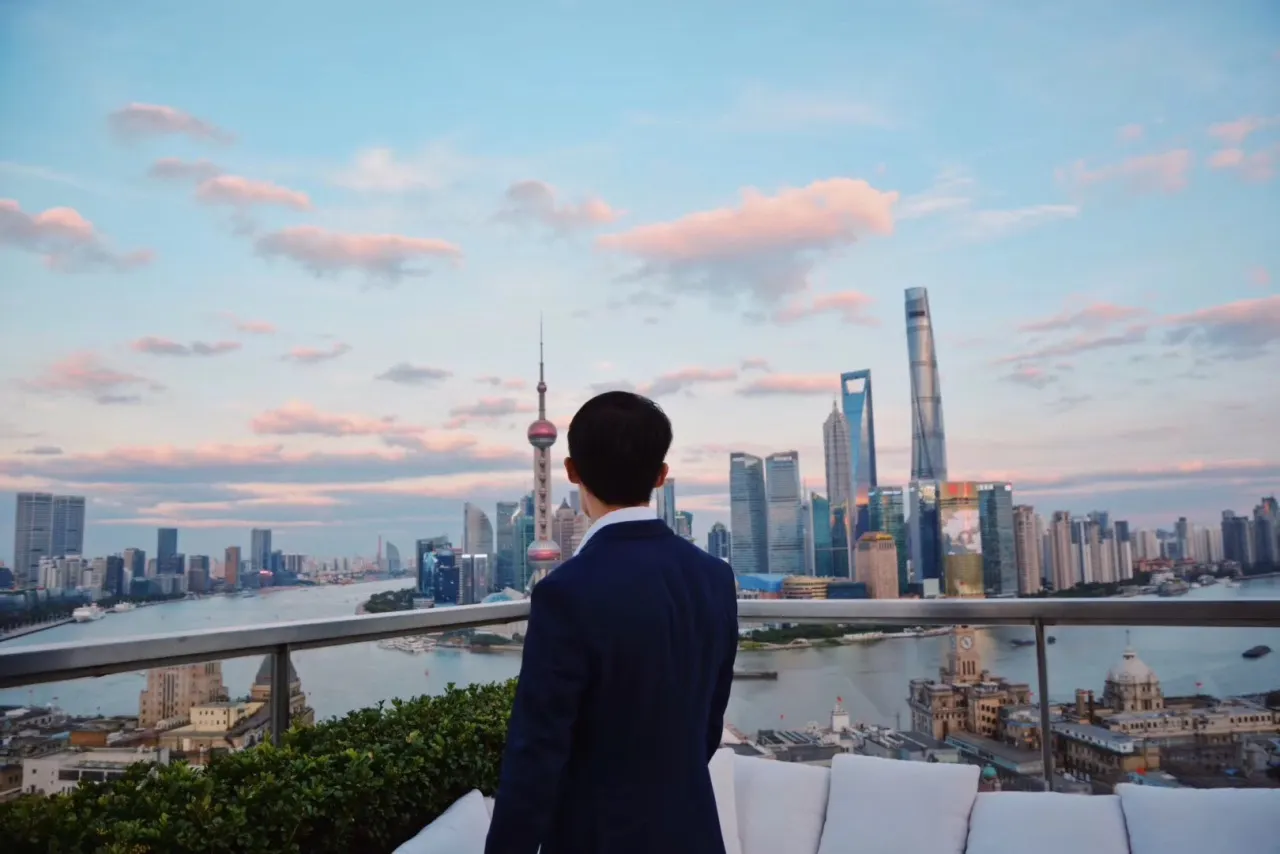 上海陸家嘴的景觀