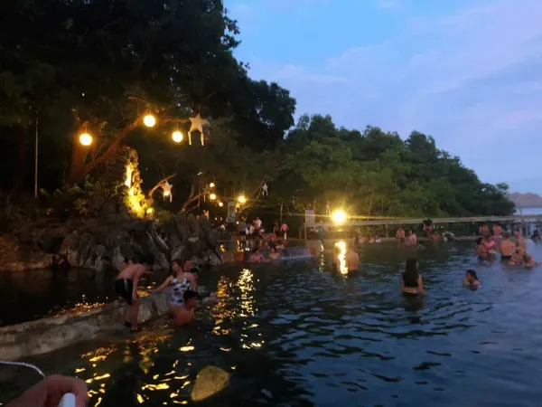 Maquinit Hot Springs on Busuanga Island