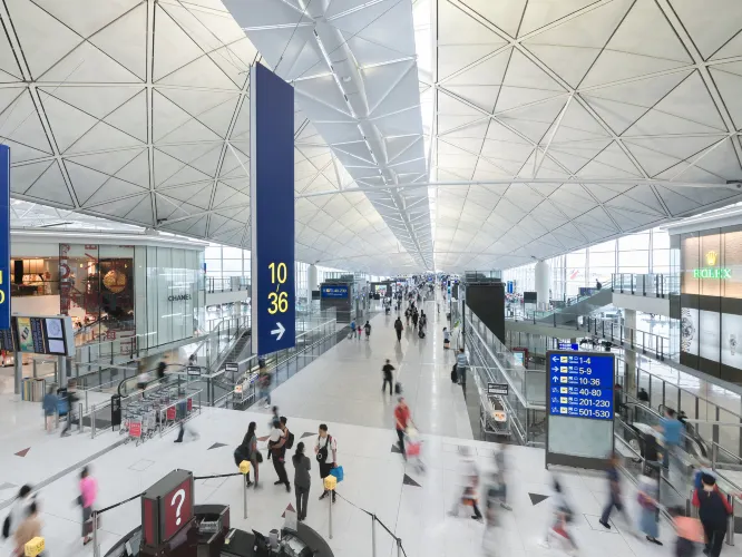Terminal 1, Hong Kong International Airport. Source: Photo by Photo by OTC/otcpd.com