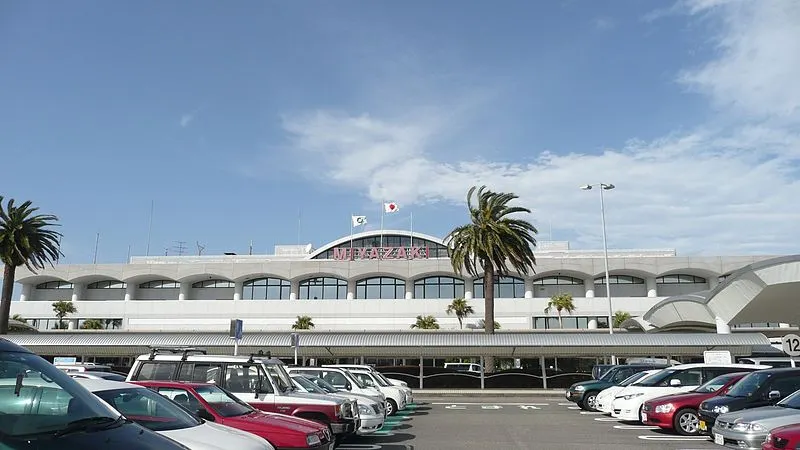 Miyazaki Airport. Source: Photo by ja:User:Sanjo / Wikipedia.