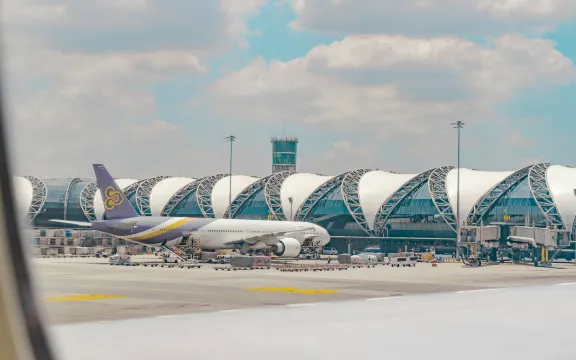 Suvarnabhumi Airport, Bangkok. Source: Photo by Ruben Sukatendel on Unsplash