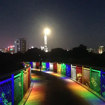 中國深圳香蜜湖的香蜜公園