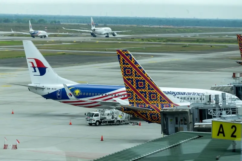 Malaysia Airlines Aircraft at KLIA, Sepang. Source: Raymond Manuel