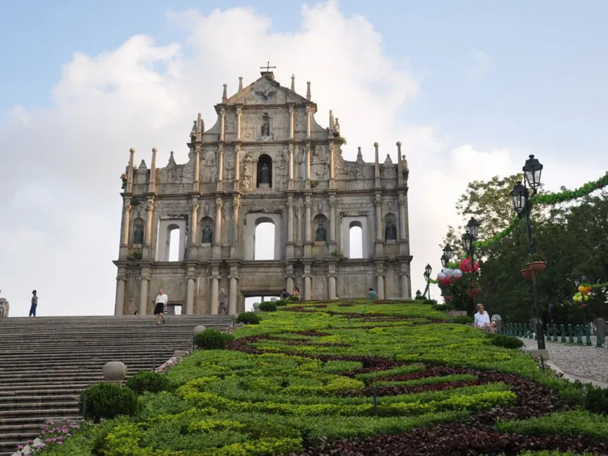 Travel to Macau - Macau's famed Ruins of St Paul