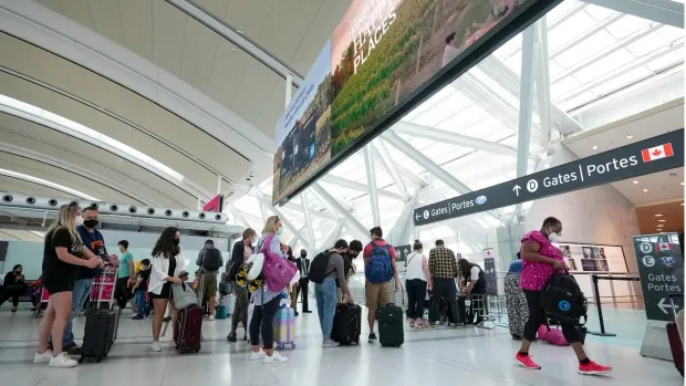 Toronto Pearson International Airport. Source: Photo by Nathan Denette / The Canadian Press.