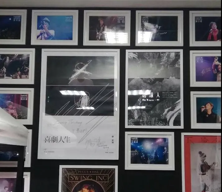 舉辦藝術展的 Legacy Taichung傳音樂展演空間 