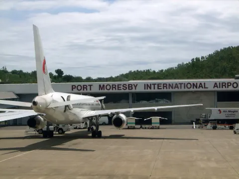 Port Moresby International Airport. Source: Jonathan Pryke/DevPolicy Blog