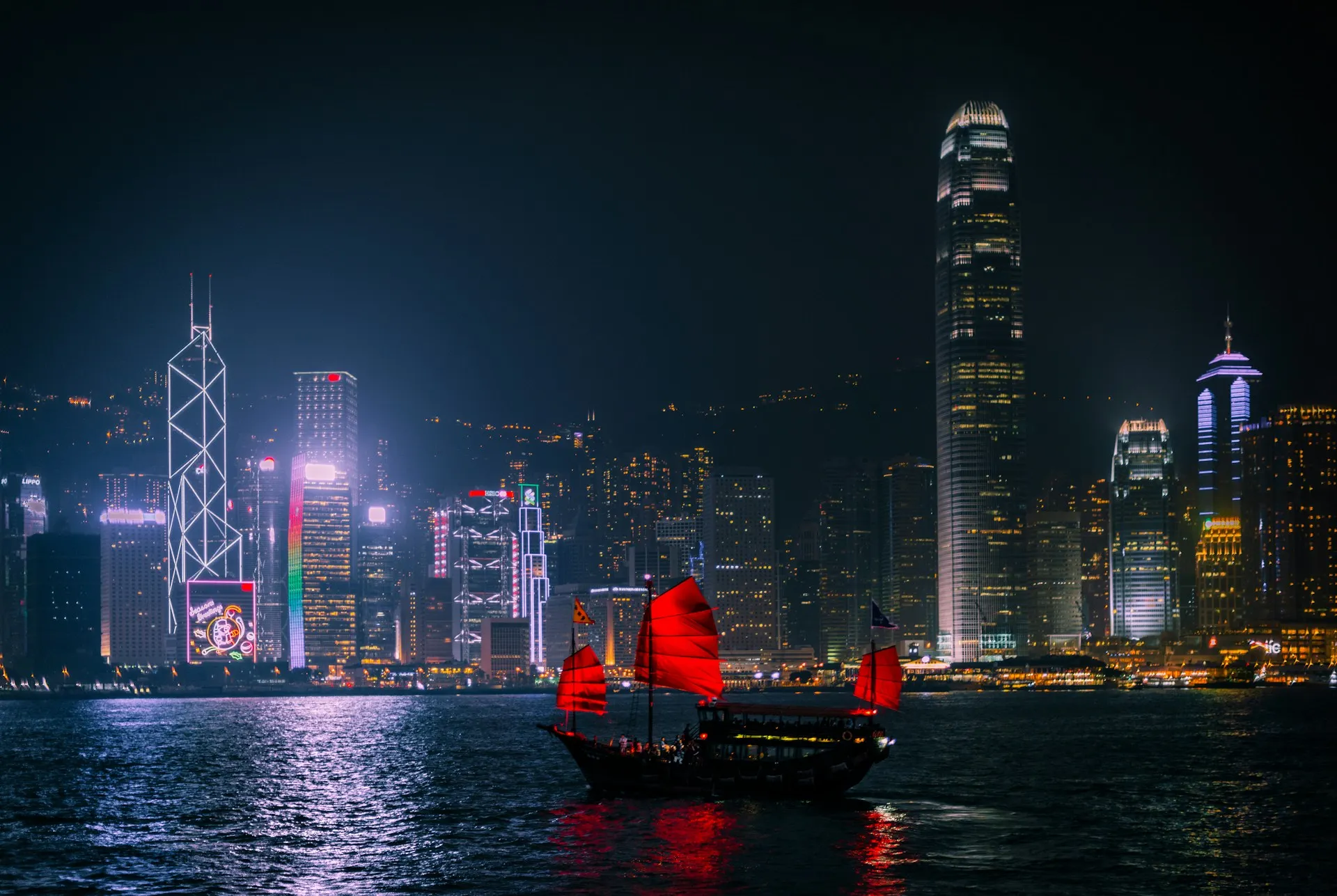 Night view in Hong Kong. Source: Photo by Andres Garcia on Unsplash