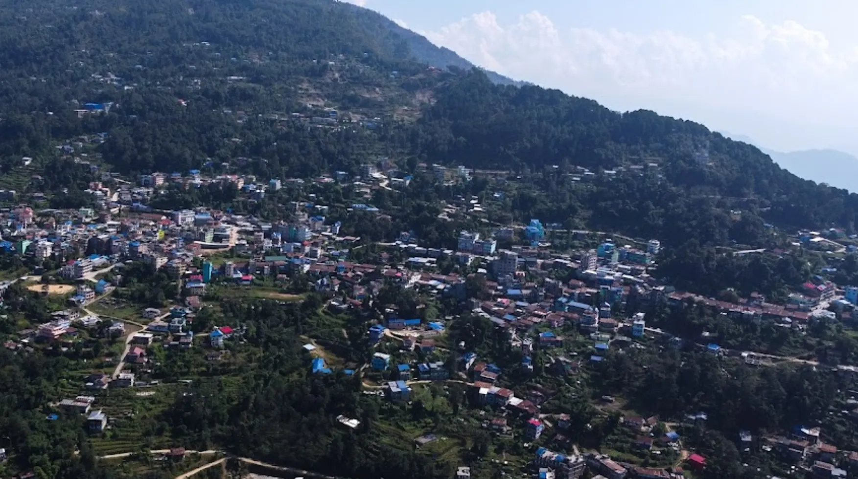 Aerial view of Taplejung. Source: Google Maps@wanem 333