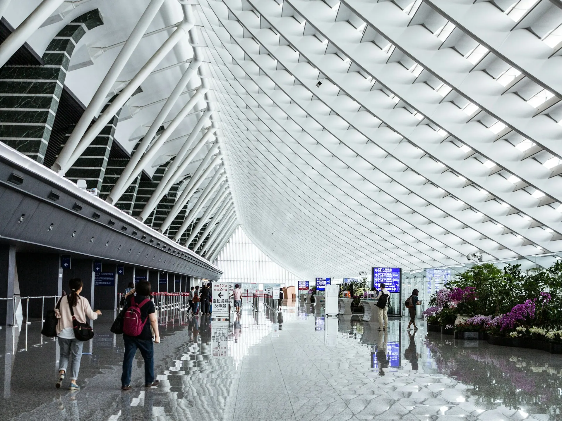 Taoyuan International Airport, Taipei. Source: Photo by Kenny Kuo on Unsplash