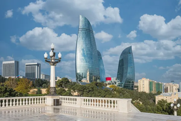 Cityscape of Baku. Source: Photo by Gerhard Reus on Unsplash