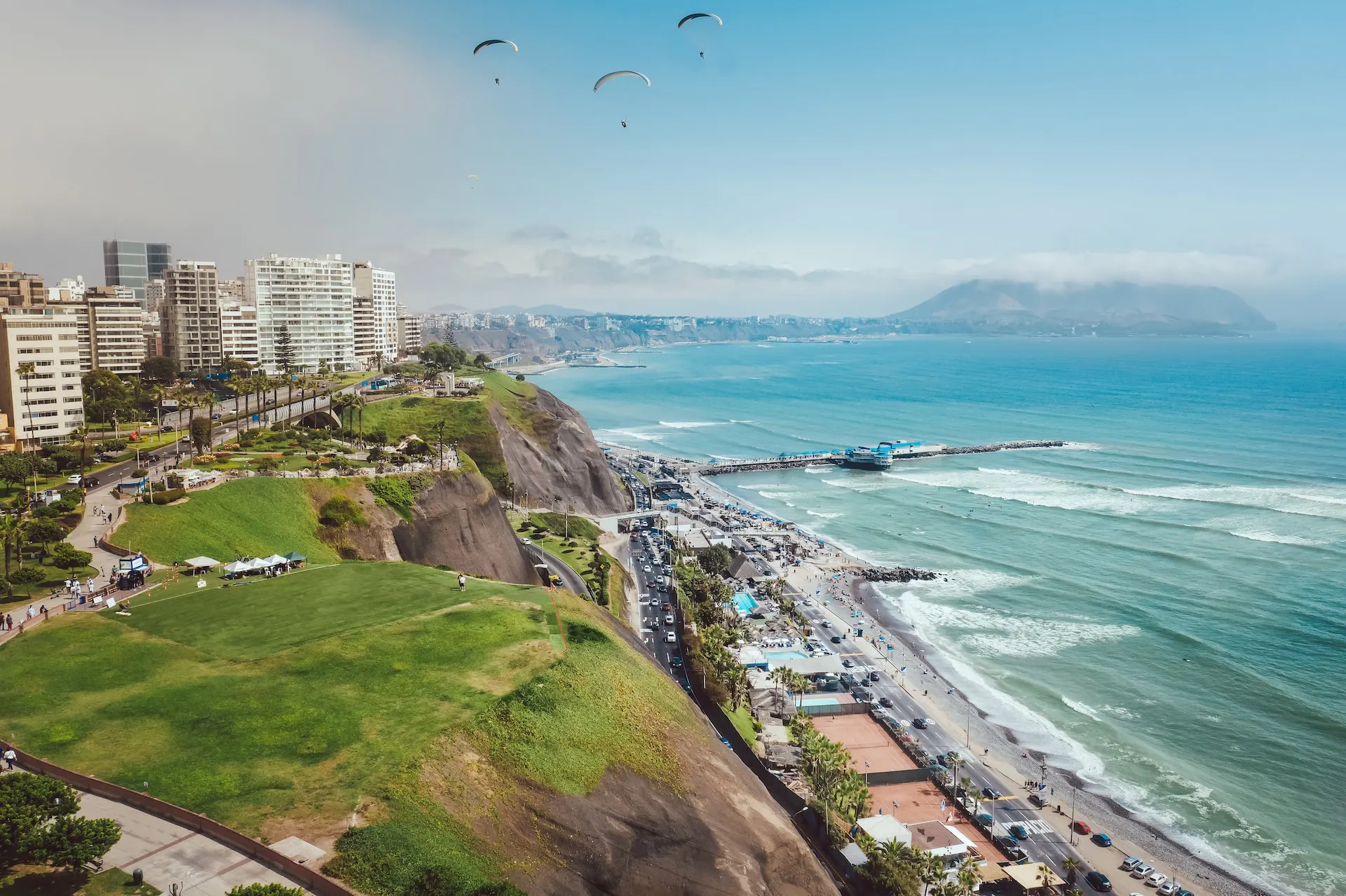 Coastline of Lima. Source: Photo by Creators Brand on Unsplash