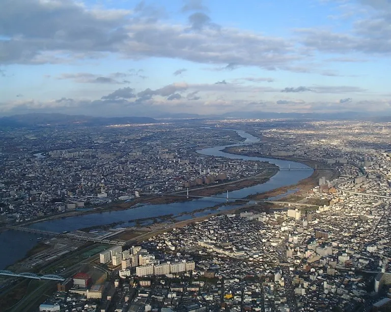 京都|淀川|遠景