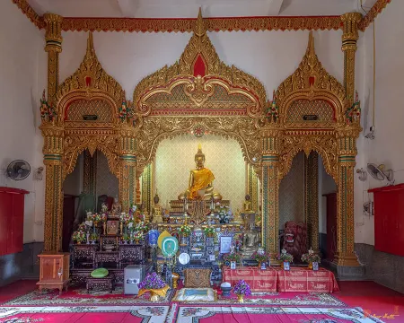 ภายในพระอุโบสถ วัดพระอินทร์แปลง - จ.นครพนม (แหล่งที่มาของภาพ: gerryganttphotography)