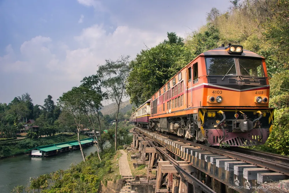 ทางรถไฟสายมรณะ - จ.กาญจนบุรี (ที่มา: kanchanaburi)