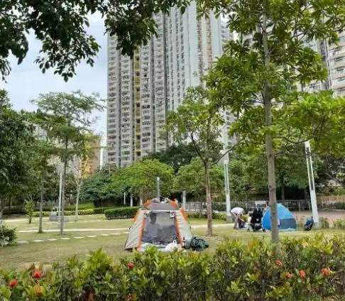 園內設有野餐區