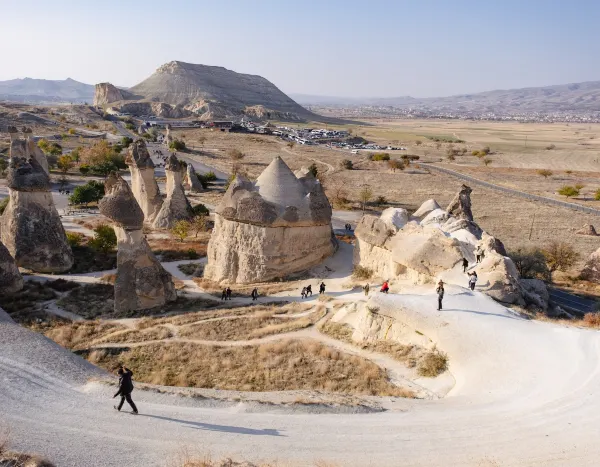 Natural landscape in Nevsehir, Source: Photo by Burak Arslan on Unsplash