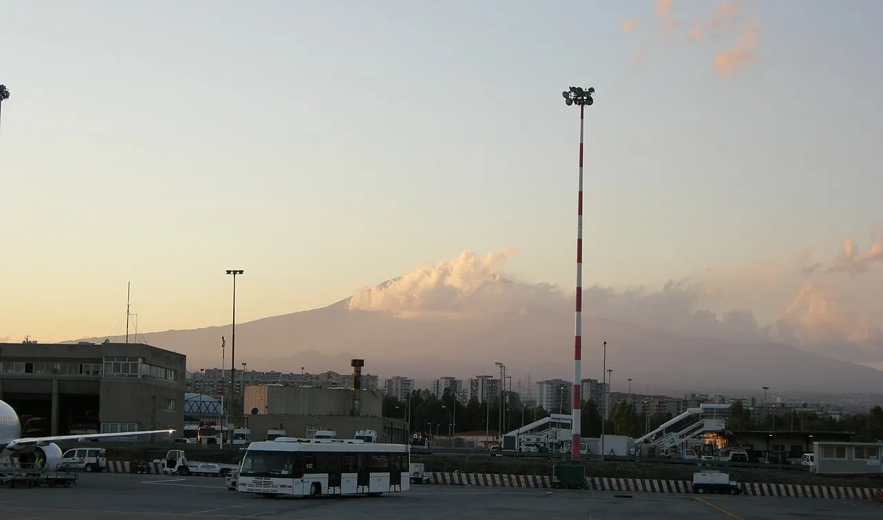Catania Fontanarossa Airport. Source: Photo by I,Sailko / Wikipedia.