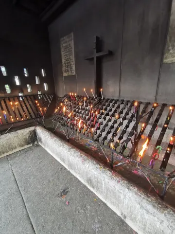Interior of San Pedro Metropolitan Cathedral: Candlelit Devotion
