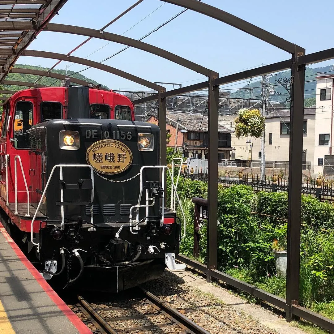 日本京都嵐山嵯峨野觀光線