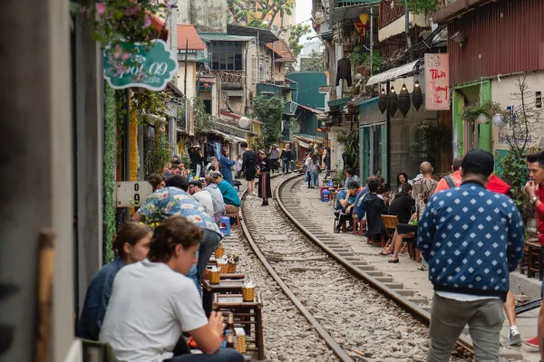 Hanoi Train Street, Source: Photo by David Emrich on Unsplash